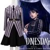 Cosplay Addams Costume School Uniform Dress Halloween Party Gifts