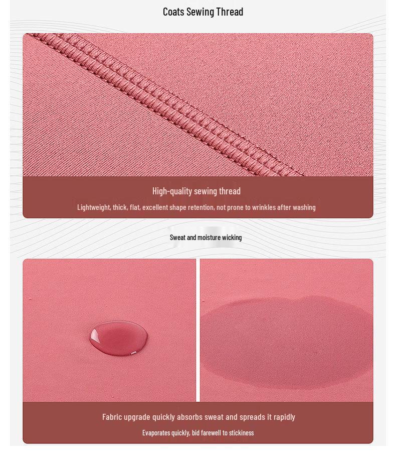 Women's Summer Sun Protection Set: Lightweight Ice Silk Jacket and Quick-Dry Yoga Pants