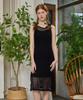 ITOV SEOUL Net Knit Dress - Black