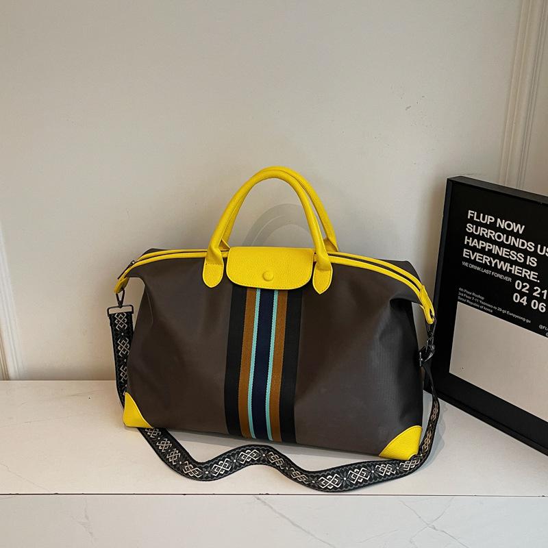 travel bag - large capacity, perfect for short trips, casual korean style, ideal for short vacations, business travel, portable handbag luggage