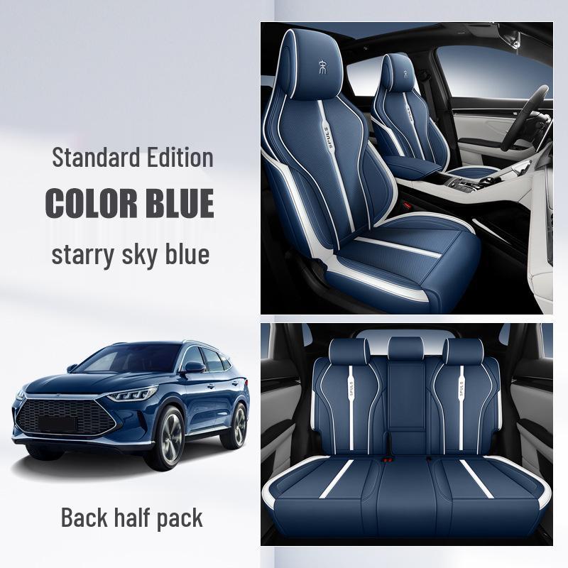 CKX Sporty Leather Seat Cover for BYD Song PLUS - All-Season Cushion Pad