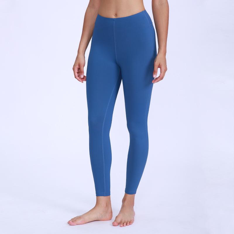 

Женские брюки для йоги с высокой талией - Летние быстросохнущие, с эффектом подтяжки бедер, с ощущением обнаженности , повседневные спортивные фитнес Medium