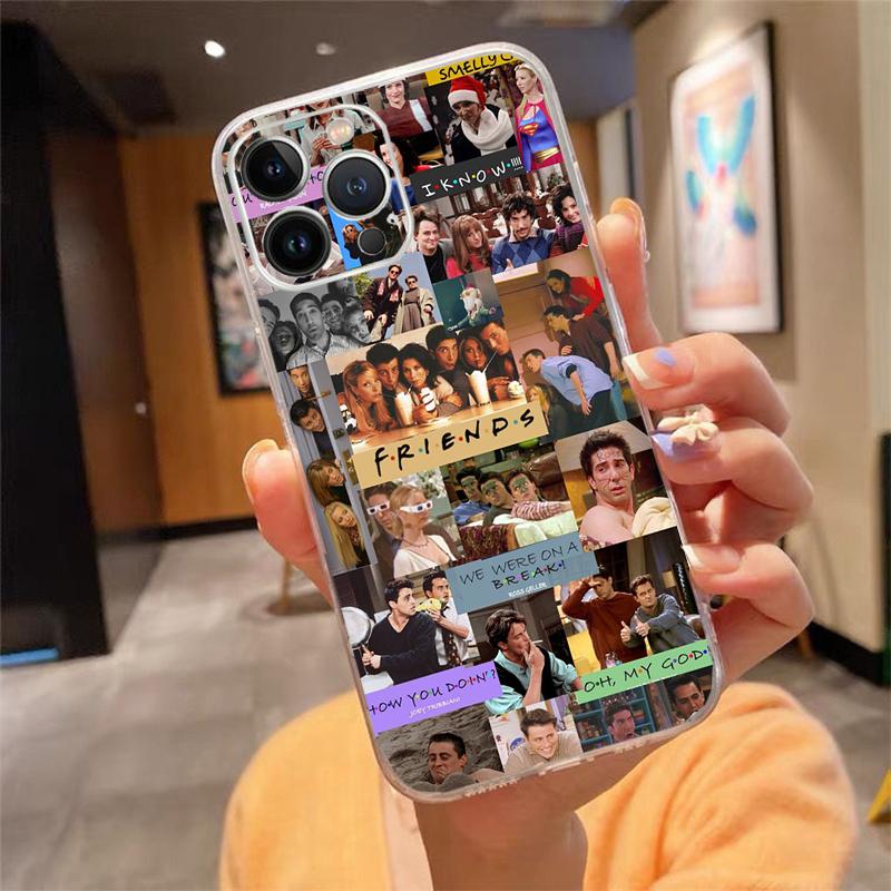 Friends Tv Show Phone Case For Iphone 17 Pro Max Air 16 15 14 13 Pro Max 15 16 Pro 15Plus Shell