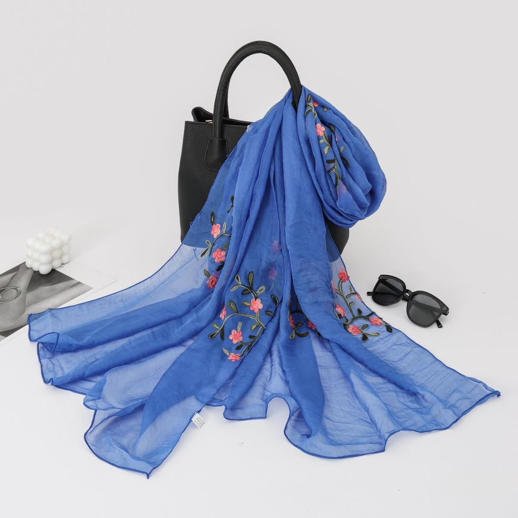 Bohemian Shawl Scarf Scarf Chinese Style Embroidered Travel Outfit Scarf Souvenir Gift