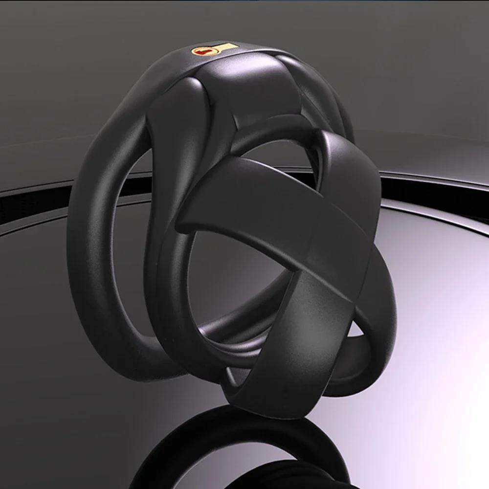 Ergonomics Small Male Chastity Cage Pink Chastity Device Invisible Lock for Man Penis Exercise Bondage Gear Cock Cage Sex Toys