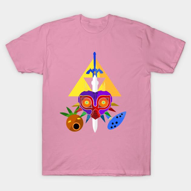 T-shirt Femme Imprimé Majoras Mask Harajuku Kawaii T-shirt Été Manches Courtes T-shirt Femme Haut Tee