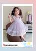 Children's dress, summer girls' camisole vest dress, stylish 2026 new style, flying sleeve sequined princess mesh dress