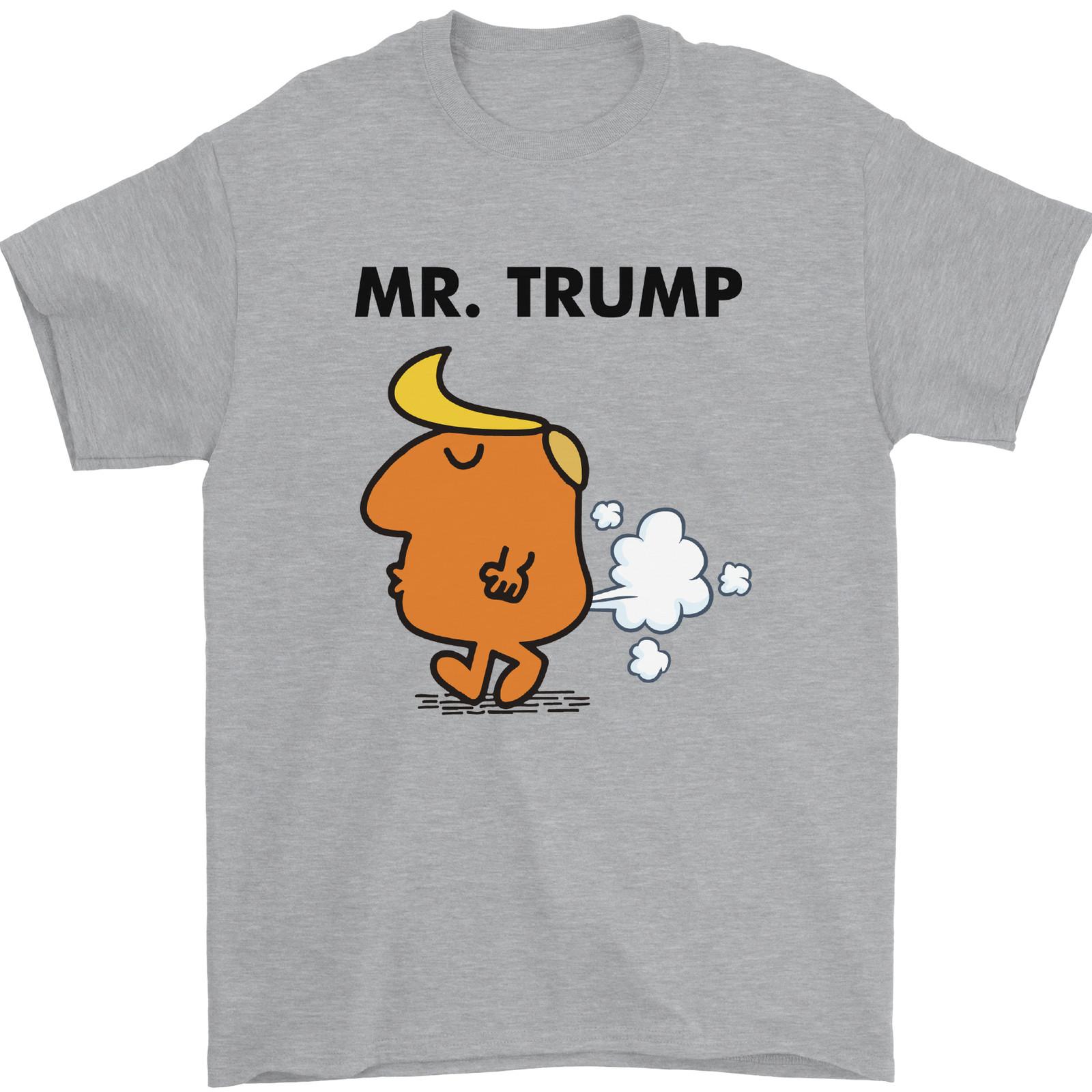 26 Donald Trump Fart Farting Flatulence Funny Mens T-Shirt 100% Cotton Unisex T-Shirt M