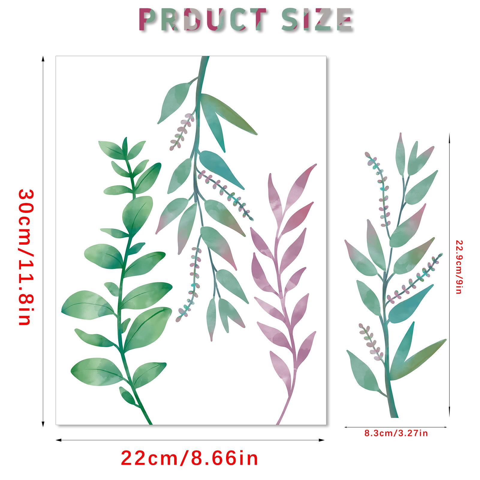 

Cartoon Flowers Wall Decals for Kids room Nursery Wall Decor Home Decoration Removable DIY Sticker on Wall Backdrop Art Murals 22x30cm