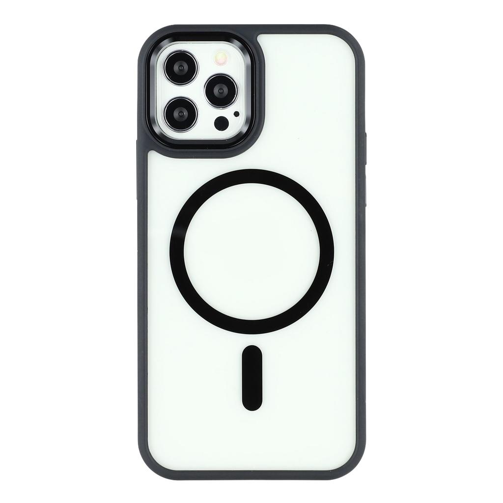 For iPhone 12/12 Pro Case Compatible with MagSafe Anti-Drop TPU+PC Phone Cover