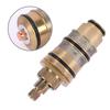 Thermostatic Shower Cartridge with Brass Valve Core for Easy Installation and Stable Temperature Control Gold Color