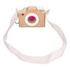 Wooden Camera Toy Educational Portable Innovative Basswood Kaleidoscope Camera for Children Toddlers