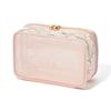 Franc Franc Japan MeSh Embroidered Vanity Pouch S Pink