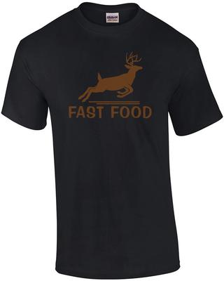 Fast Food - Funny Hunting T-Shirt