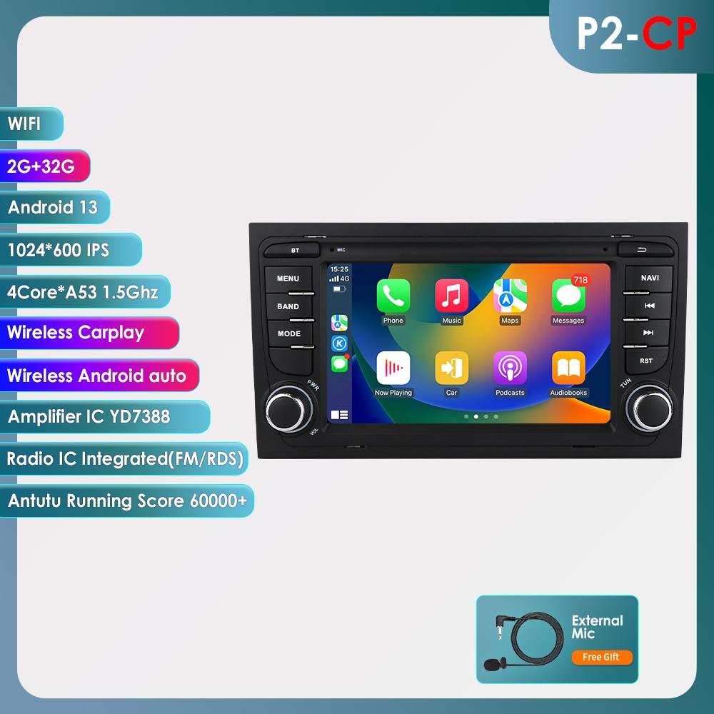 

Hizpo 4G-LTE Carplay 7-дюймовый Android автомобильный радиоприемник GPS для A4 B9 B8 B7 B6 S4 RS4 SEAT Exeo Мультимедиа RDS 2din Автомагнитола Стерео Видео Интеллектуальная навигация P2CP 4Core 2G 32G