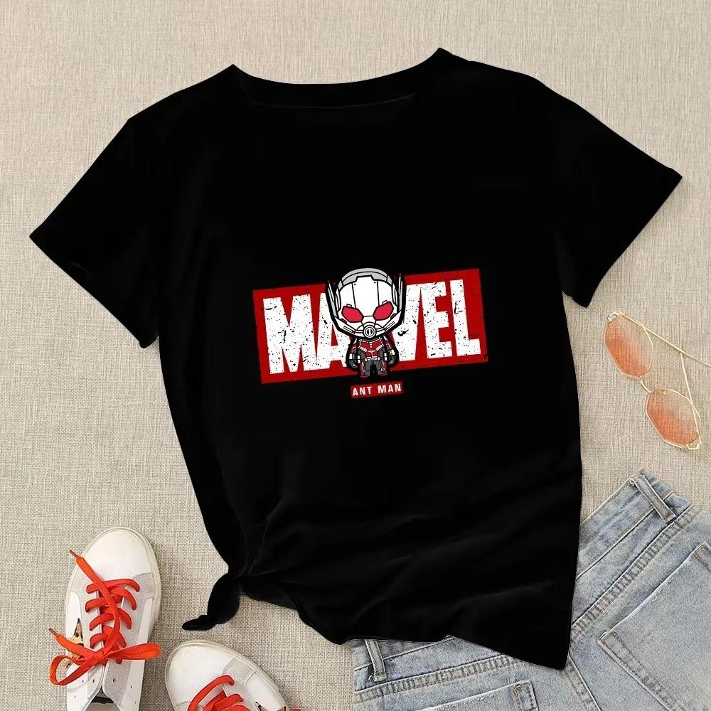 Summer T-shirts  Hipster Black Spiderman Shirt Streetwear Harajuku T Shirt Short Sleeve Tops Tee Clothes For Women