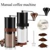 Double Bearing Design Manual Coffee Grinder Adjustable Coarseness Bean Grinder Home Use