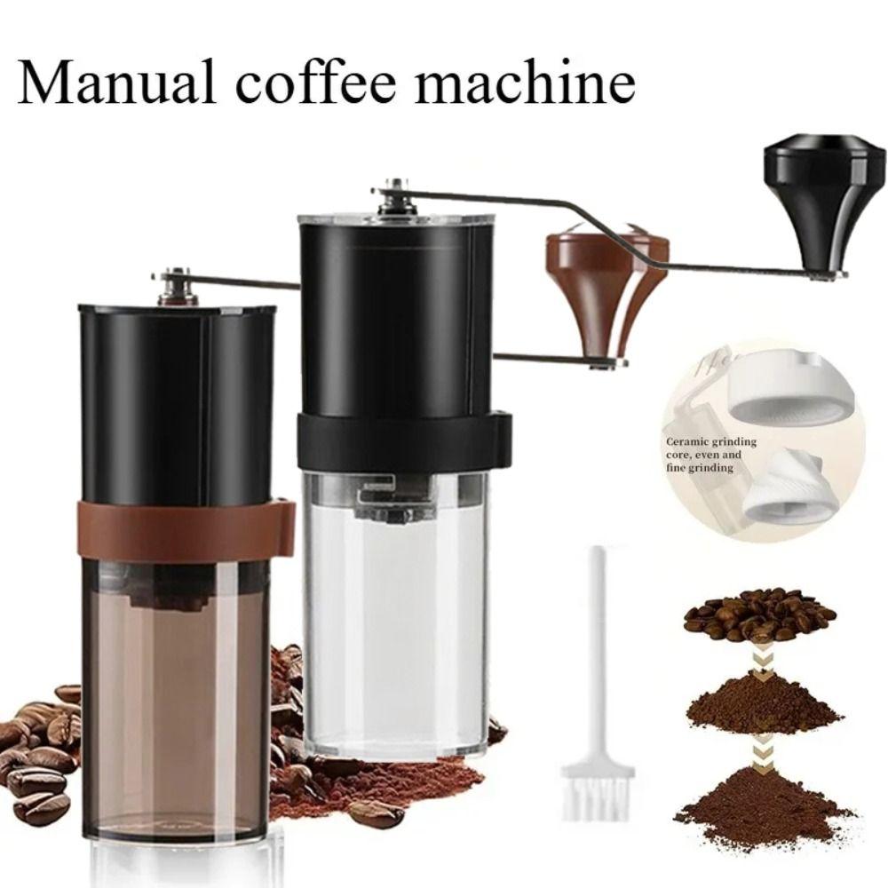 Ceramic Grinding Core Manual Coffee Grinder Adjustable Coarseness Bean Grinder Outdoors Travel