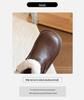 2025 Winter Fleece-Lined Girls' Leather Boots - Soft Sole Princess Martin Boots for Children