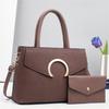 Spacious And Classic Pu Leather Tote Bag For Women Ideal For Outfits Daily