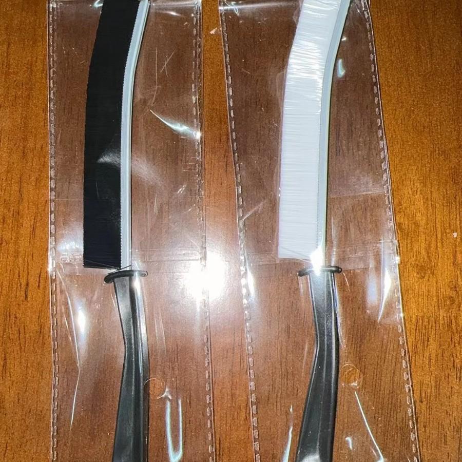 Multifunctional Crevice and Grout Brush for Windows, Tiles, and Bathroom Cleaning