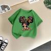 Children T-shirt Kids 100% Cotton Clothes Tops 2-13Y Loose-fit Casual Crew Neck Short-sleeve T-shirt
