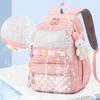 Middle School Student Bookbag Primary Secondary School Reduced Burden Spine Protect Backpack Simple Large Capacity Backpack Leisure Travel Campus Bag