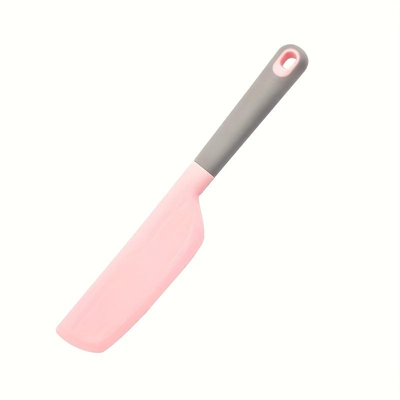 

Oversized Silicone Spatula - Heat-Resistant, Non-Stick & Soft Kitchen Tool for Cooking, Baking, Mixing, Stirring & Scraping рожевий