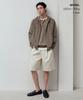 MUSINSA STANDARD Washable Supima Cotton Knit Hooded Zip-Up [Heather Beige]