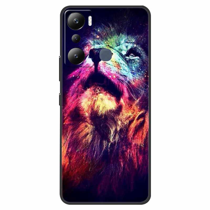 For Infinix Hot 20i Case Hot12i X665C Shockproof Soft Silicone TPU Back Cover For Infinix Hot 20i 20 I X665E Phone Cases 6.6"
