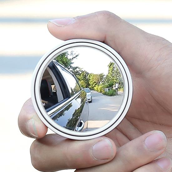 1Pair Blind Spot Mirror Versatile Wide Angle Round Vehicles Car Stick On Blind Spot Mirrors Car Supply