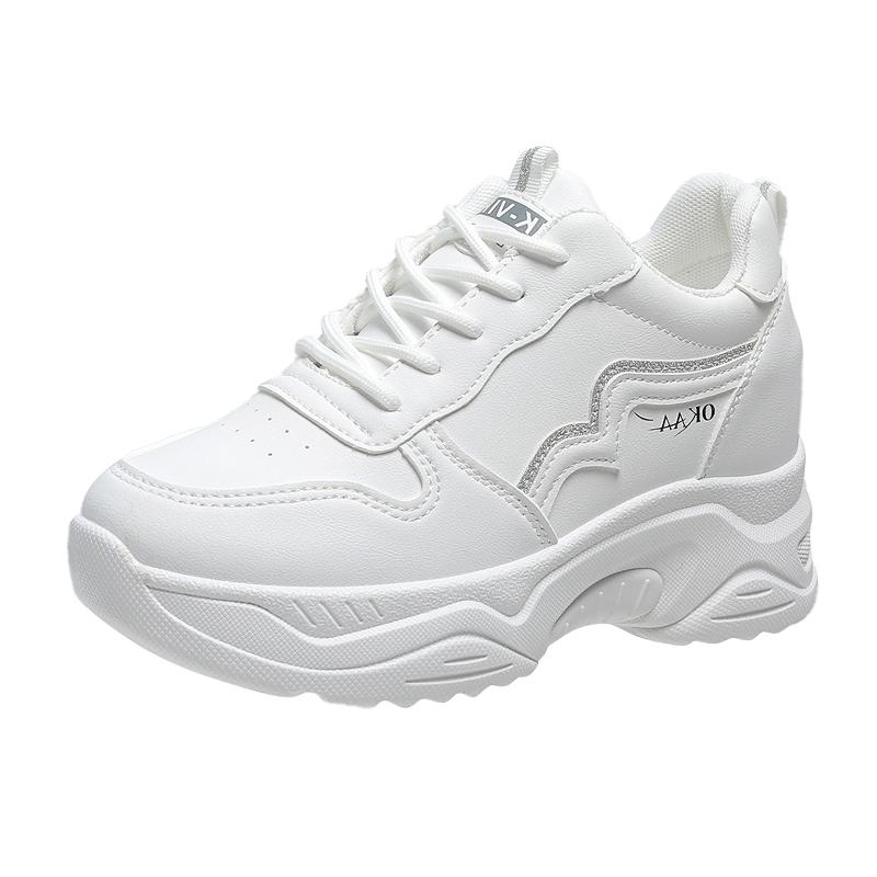 2025 New Style Women's Spring Autumn Korean Version Sports Shoes Soft Bottom Travel Running Casual Single Shoes Polyurethane Sol