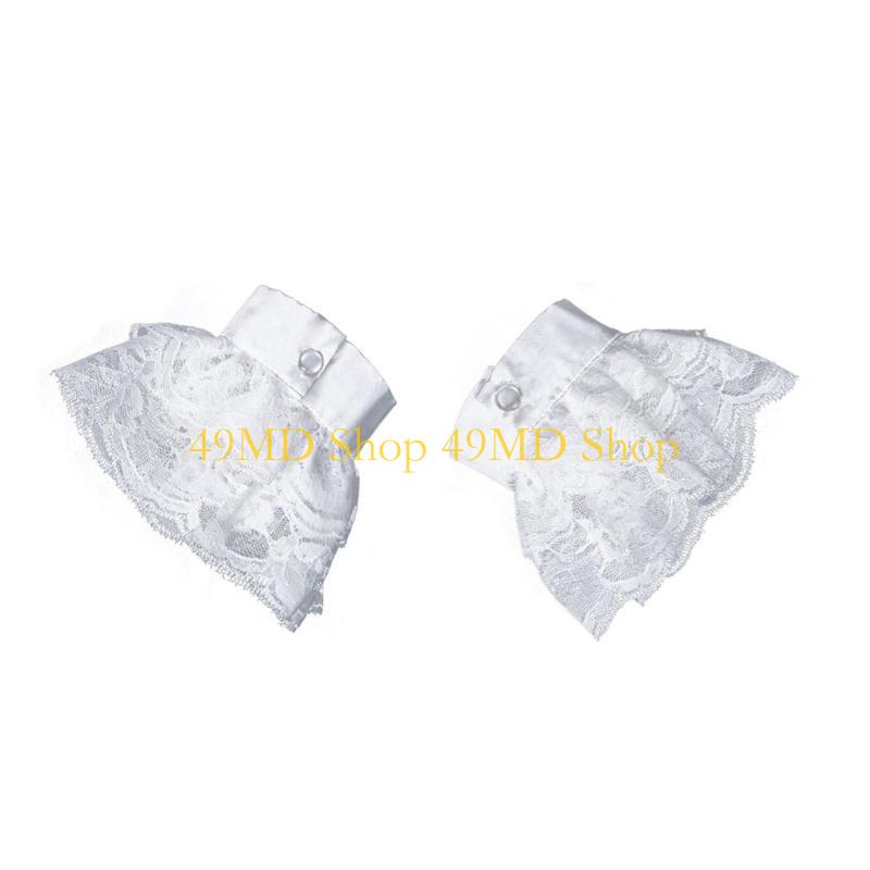 

49MD Renaissances Neck Ruff Authentic Medieval Ruff Collar Historical Event Collar for Enhancing Vintage and Historical Looks