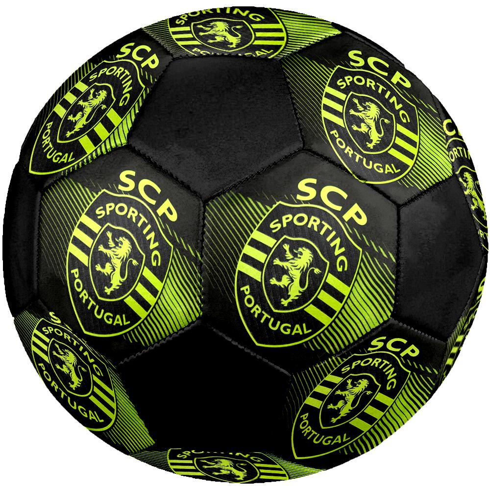 Sporting Fc Soccer Ball, Colorful, Suitable for All Ages, Machine-stitched, PVC Material, Competition Grade, Durable and High Bounce