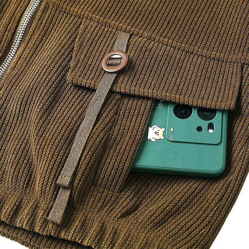 Mom's Spring 2025 Hooded Short Jacket for Women, Fashionable Casual Wear for Middle-Aged & Elderly