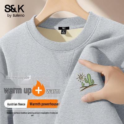 Baleno S&K Series Men's Fleece Lined Round Neck Sweatshirt