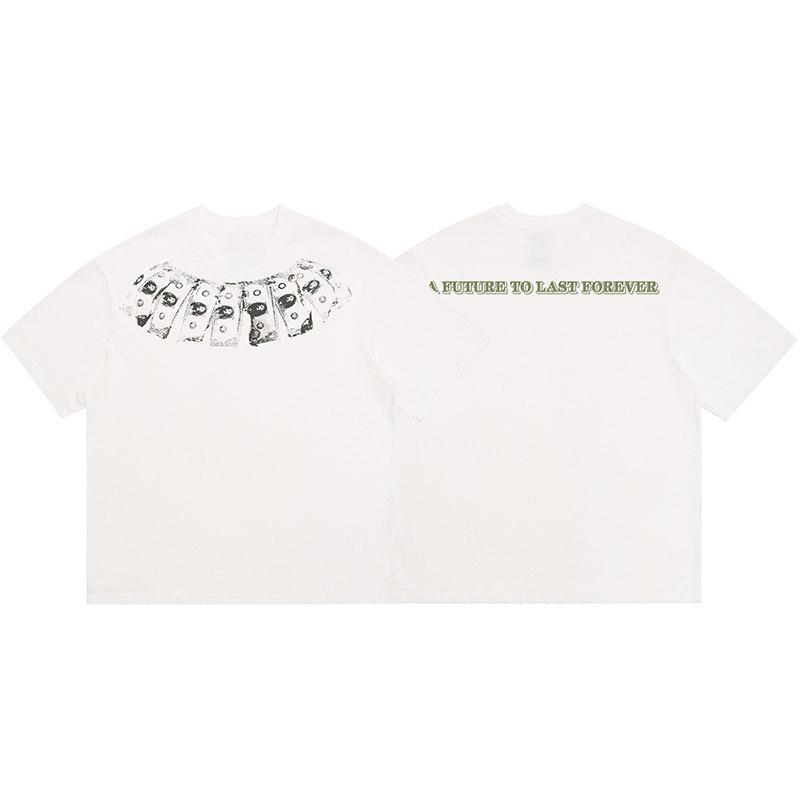 Rare Summer Saint Vintage Michael Graphic Cotton Unisex Summer Short Sleeve Fashion Brand Tees Luxury Casual Vintage Tshirt