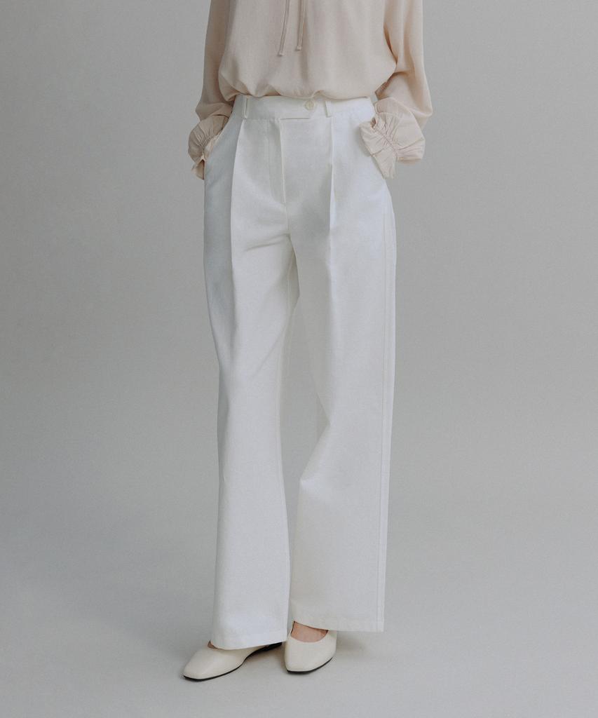 Manggomaenipeullijeu Plap Cotton Pants_Ivory