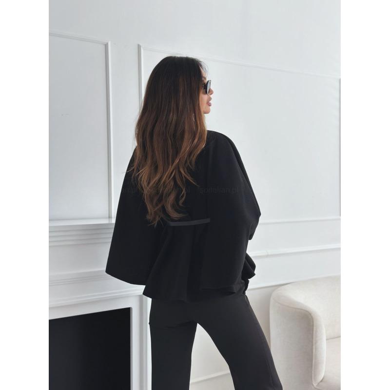 IHUASU Zimowa Moda Jednolity Kolor Pasek w Talii Wełniany Płaszcz Płaszcz dla Kobiet Kurtki i Płaszcze