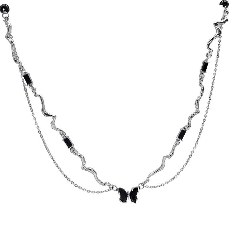 

Элегантное ожерелье-бабочка на ключицу: Роскошный чокер с уникальным дизайном и высококлассным стилем для женщин