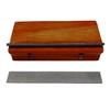 Fret Crown File 3/23/35 Degrees Precisions Guitar Repair Tool Wood Texture for Removing Burrs and Smoothing Fretboard