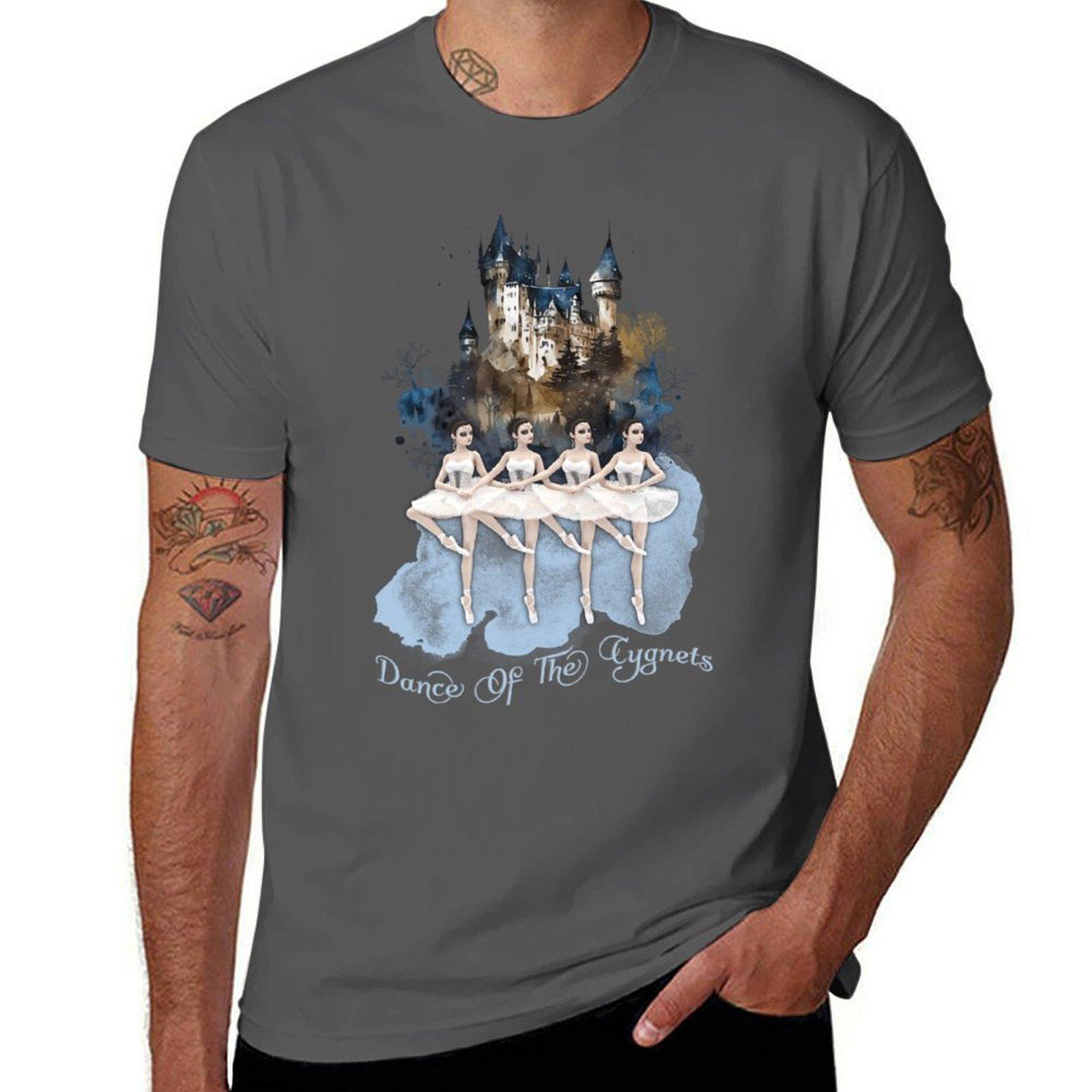 t man cotton Lake shirt Cygnets T-Shirt essential Swan Dance The Of shirt t 4XL