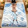 Koc Flanelowy Cristiano Ronaldo Ciepły Miękki Koc Rzutowy do Użytku Wewnętrznego Sofa Łóżko Salon