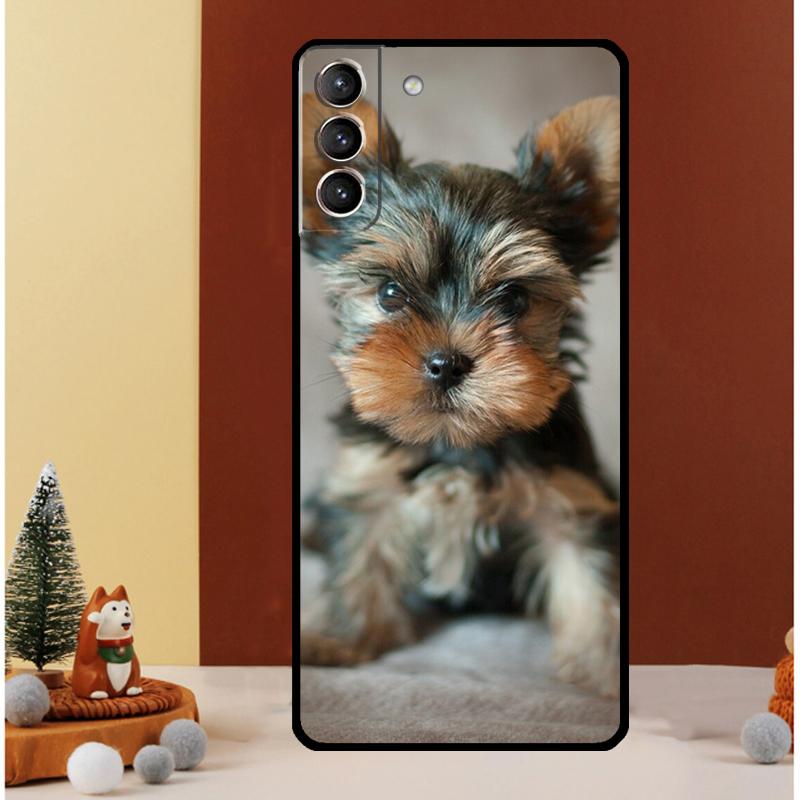 Yorkshire Terrier Dog Case For Samsung Galaxy S24 Ultra S23 S22 S21 S20 FE Note 20 S8 S9 S10 Note 10 Plus Cover