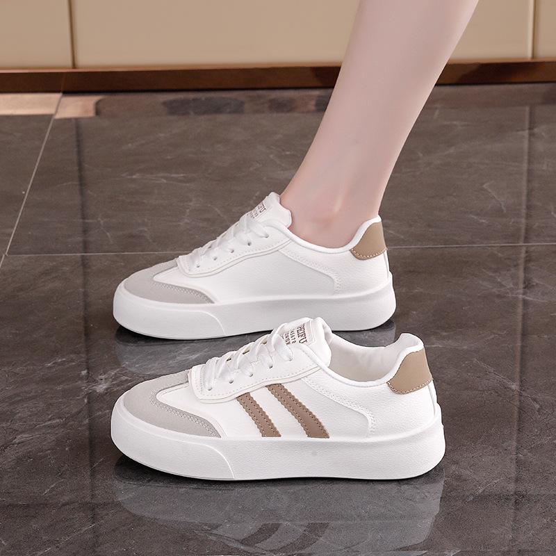 

Little white shoes women s spring new women s shoes 2025 student soft-soled casual sports board shoes flat-soled women s shoes tide RF707 40