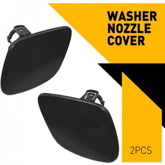 2* Washer Headlamp Nozzle Cover Headlight Cleaning Cap for Lexus RX330 RX350