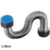 Stainless Steel Water Hose Corrugated Water Heater Connector Plumbing Pipe Hose 30/40/50/60CM Bathroom Heater Accessories