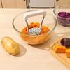 1Pc Plastic Manual Potato Ricer Masher Creative Potatoes Pumpkin Sweet Potato Masher Auxiliary Food Masher Kitchen Gadgets