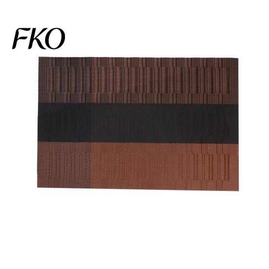 Wear-resistant Placemats PVC Heat Resistant Table Mats for Dining Kitchen Heat-resistant Simple Waterproof Washable Tableware Easy Clean B