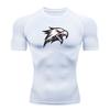 Men's Compression Athletic T-Shirt, Stylish Angry Eagle Head